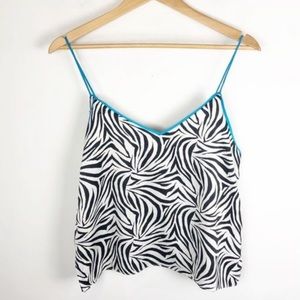 Zebra top shop top!